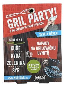 Koření gril party red 3x20g
