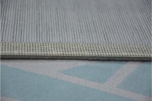 Dětský kusový koberec PP Lodičky šedý 120x170cm