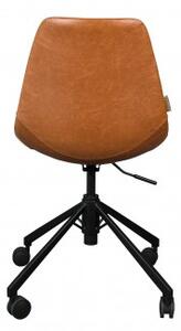 Dutchbone Kancelářská židle DUTCHBONE FRANKY, brown 1300008