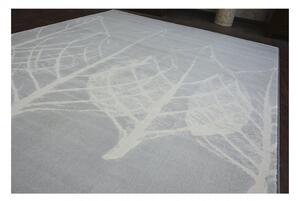 Kusový koberec PP Listy šedý 80x150cm