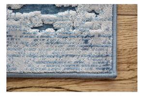 *Luxusní kusový koberec Clouds modrý 80x150cm