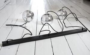 Frandsen lighting Ball Track, závěsné světlo 3x Ø18 cm chrom/lesk 5702410261020