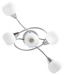 Stropní svítidlo Livinio - keramická stínidla na 5 žárovek | E14 - bílé koule
