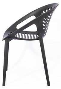 Černé zahradní židle Bonami Essentials Joanna