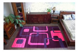 Kusový koberec Karla vínový 280x370cm