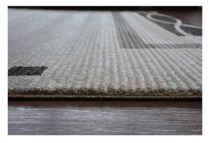 Kusový koberec Bren světle šedý 120x170cm