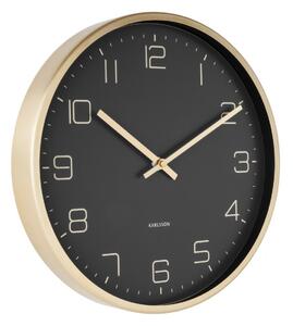 Karlsson 5720BK designové nástěnné hodiny, pr. 30 cm