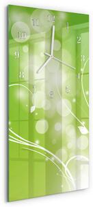 Skleněné hodiny vertikální Vzor zsppb-30x60-00089058