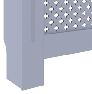 Kryt na radiátor - MDF - šedý | 78 cm