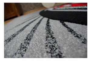 Dětský kusový koberec Pneu šedý 280x370cm