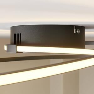 Lindby - Xenias LED Stropní Lampa Ø49 BlackLindby - Lampemesteren
