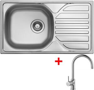 Set Sinks COMPACT 760 V matný + baterie VITALIA