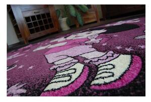 Dětský kusový koberec Ema fialový 160x220cm