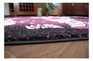 Dětský kusový koberec Ema fialový 160x220cm