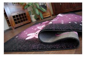 Dětský kusový koberec Ema fialový 140x190cm