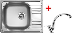 Set Sinks GRAND 652 V leštěný + baterie EVERA