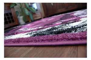 Dětský kusový koberec Auto fialový 120x170cm