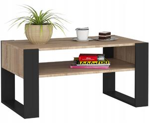Kávový stolek Akord obdélníkový 92 x 53 x 45 cm dub sonoma