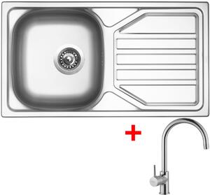 Set Sinks OKIO 780 V matný + baterie VITALIA