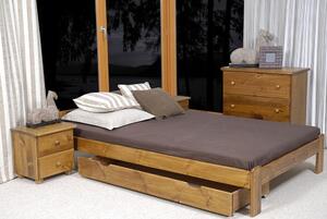 Magnat Dřevěná postel Celinka 140 x 200 cm