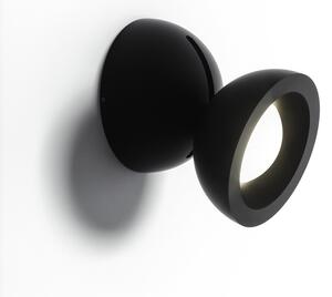 Axolight Dodot, černé designové svítidlo, 17,5W LED 2700K 15° stmívatelný, prům. 12,4cm
