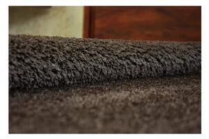 Luxusní kusový koberec Shaggy Azra hnědý 120x170cm