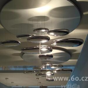 Artemide 1366W10A Mercury soffitto LED, stropní designové svítidlo, 62W LED 2700K, prům. 110cm