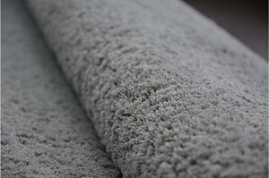 Luxusní kusový koberec Shaggy Azra šedý 60x100cm