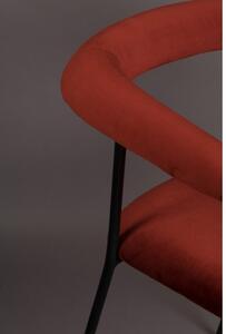 Dutchbone Židle s područkami HAILY wine red 1200188
