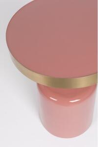 Zuiver Odkládací smaltovaný stolek GLAM ZUIVER,růžový 2300175