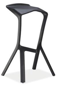 Černá barová židle VOLT