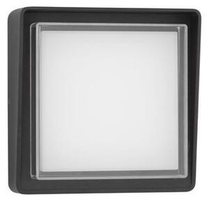 NOVA LUCE venkovní nástěnné svítidlo CAPE antracitový hliník matný akryl a čiré sklo LED 10W 3000K 220-240V 112st. IP65 9492550