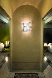 Slamp La-Lollo white applique, designové nástěnné svítidlo, 2x5W LED E14, výška 30cm