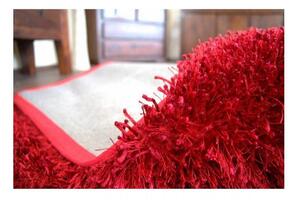 Luxusní kusový koberec Shaggy Lilou červený 160x230cm