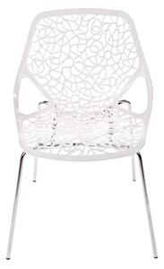 Židle Cepelia inspirovaná Caprice bílá