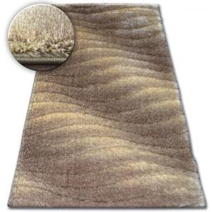 Luxusní kusový koberec Shaggy Cory béžový 80x150cm