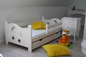Maxi-drew Set postele SEWERYN 80 x 180 cm + pěnová matrace + rošt