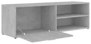 TV stolek Macq - 120x34x37 cm | betonově šedý