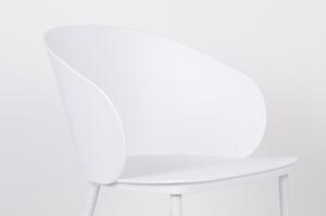 White Label Living Jídelní židle GIGI WLL,plast bílý 1100427