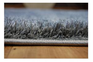 Luxusní kusový koberec Shaggy Verona šedý 80x150cm