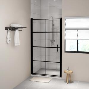 Sprchové dveře I - tvrzené sklo - černé | 100x178 cm
