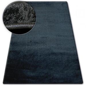 Luxusní kusový koberec Shaggy Verona černý 2 160x220cm