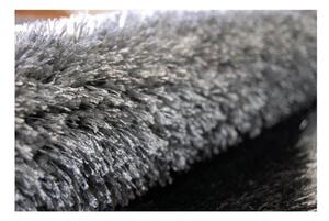Luxusní kusový koberec Shaggy Antis šedý 80x150cm
