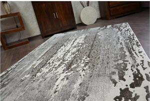 Luxusní kusový koberec akryl Stray hnědý 80x150cm