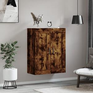 Nástěnná skříňka kouřový dub 69,5 x 34 x 90 cm kompozitní dřevo