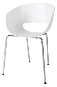 Židle Shell bílá
