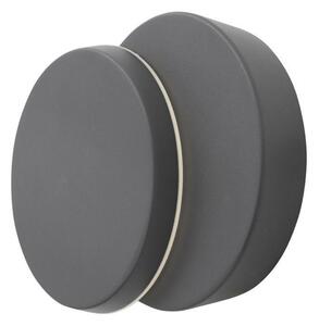 NOVA LUCE venkovní nástěnné svítidlo GRAVITY tmavě šedý hliník akrylový difuzor LED 12W 3000K 220-240V rotační IP54 810067