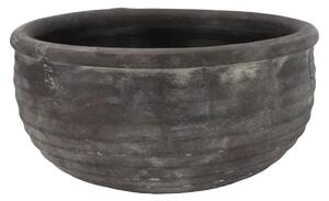 Šedá antik rustikální mísa Gamla - Ø 39*20 cm