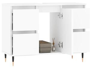 Koupelnová skříňka bílá 80 x 33 x 60 cm kompozitní dřevo