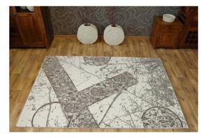 Luxusní kusový koberec akryl Amos béžový 80x150cm